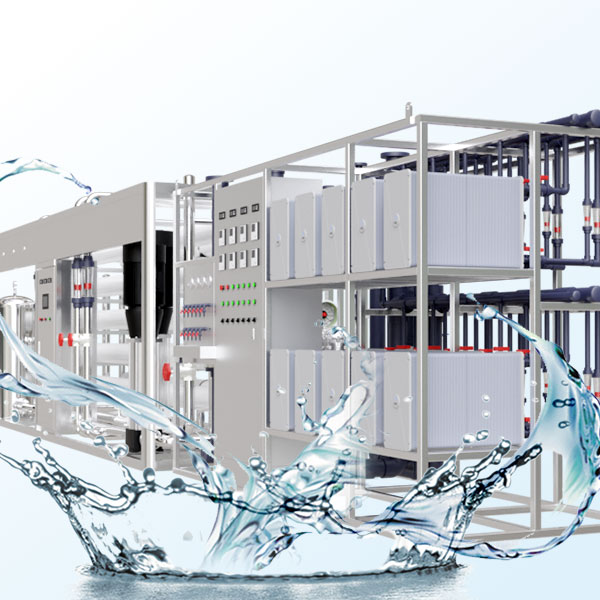 Demineralized water equipment